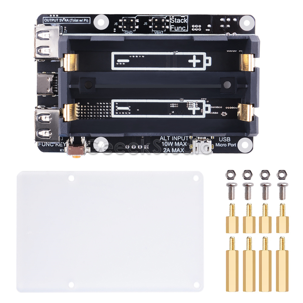 Pi Power Supply - UPS Plus-fuente de alimentación con Firmware