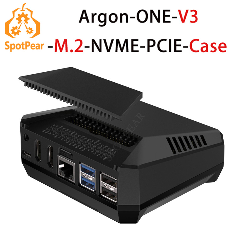 Pi 5 Case - Caja Argon ONE V3 M.2 NVME