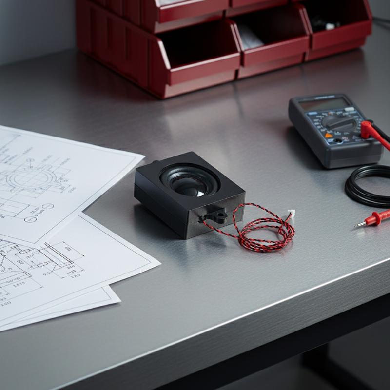 Pi 4 Case - Mini Altavoz Cerrado de 4.5W, 50x45mm,