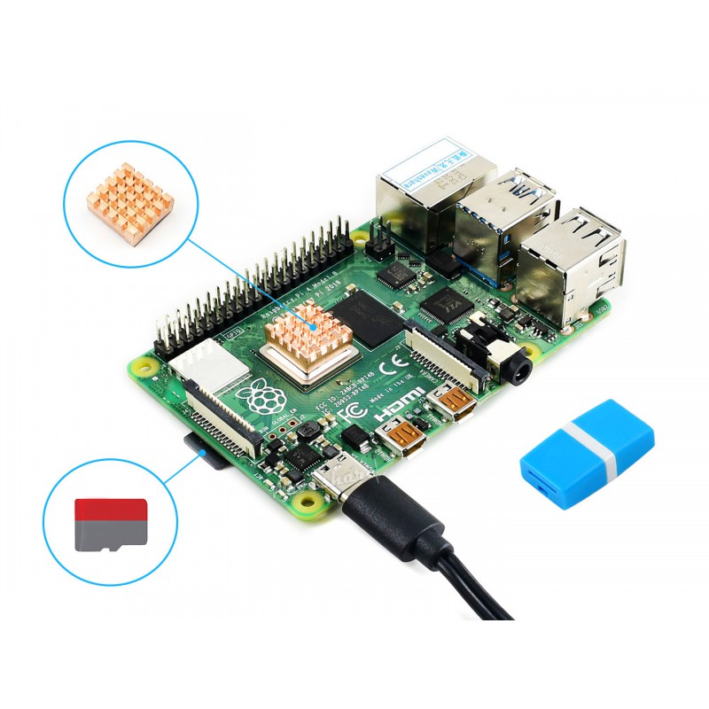 Kit de Inicio Raspberry Pi 4 M - Raspberry Pi 4 reseña y precio