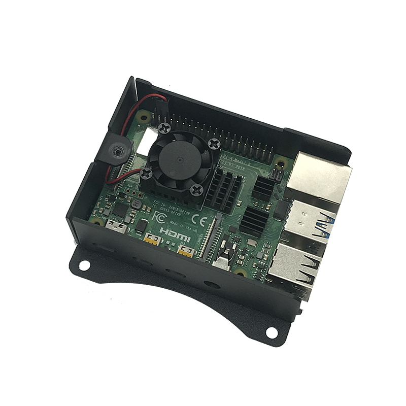 Raspberry Pi 4B 3B Caja de alu - Pi Cooler reseña y precio