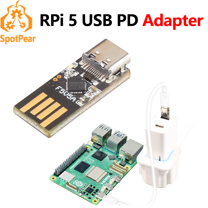 Adaptador de Corriente con Act - Pi Power Supply reseña y precio