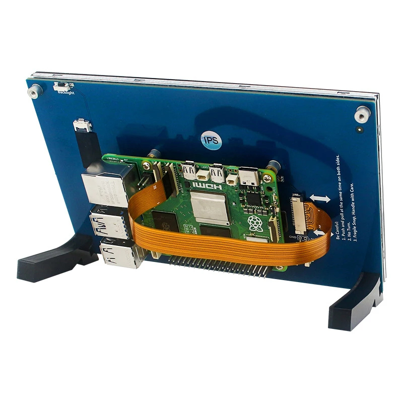Pantalla LCD Capacitiva con In - Raspberry Pi 4 reseña y precio