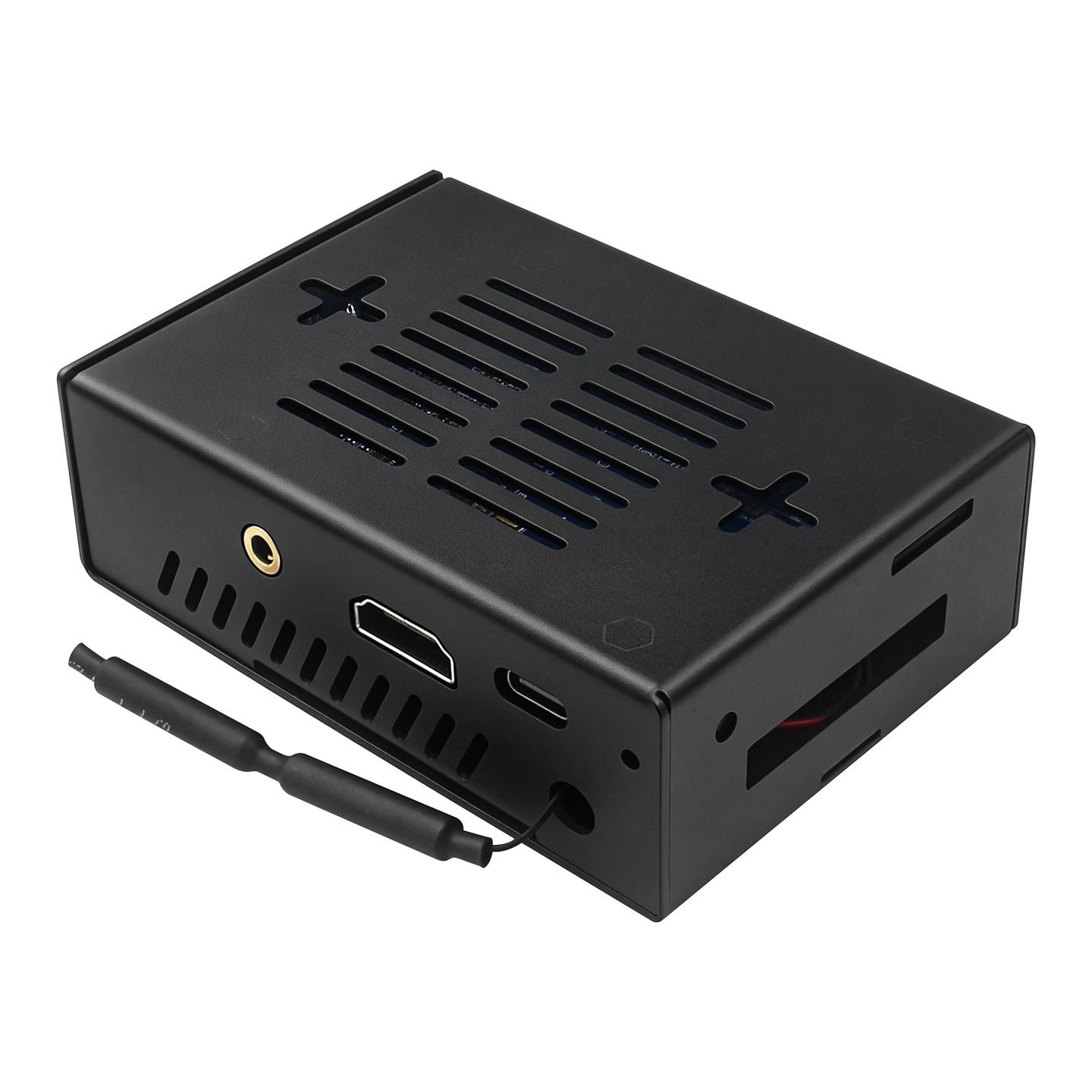 Caja Metálica Negra Protectora - Pi Cooler reseña y precio