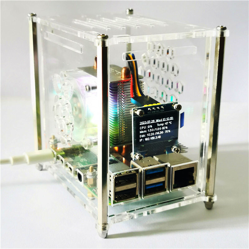 Raspberry Pi 4 Modelo B PWM To - Pi 4 Case reseña y precio