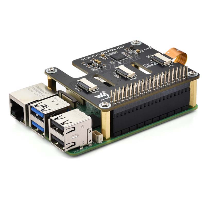 Raspberry Pi 5 PCIe a 2 canale - Pi Cooler reseña y precio