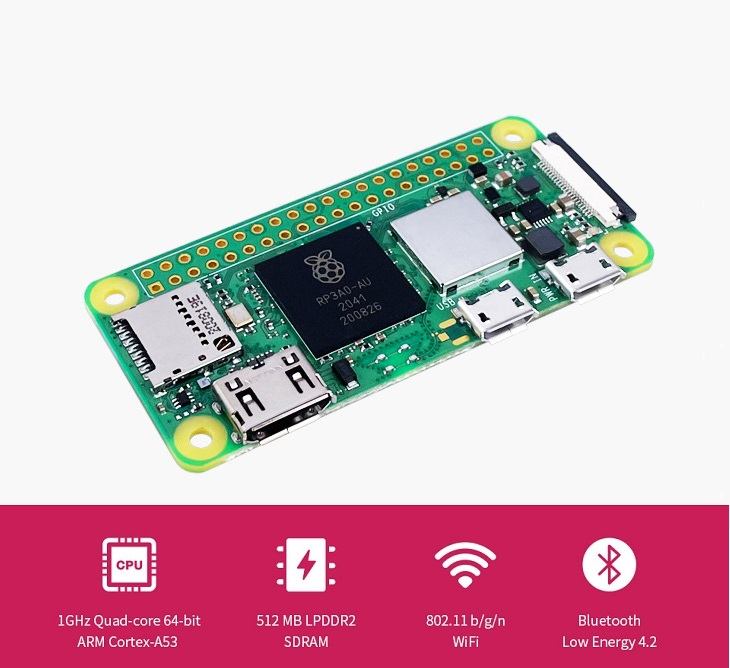 Raspberry Pi Zero 2 W, Cinco V - Raspberry Pi 4 reseña y precio