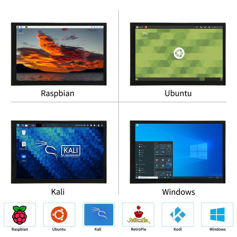 Monitor LCD IPS con pantalla t - Pi Display reseña y precio