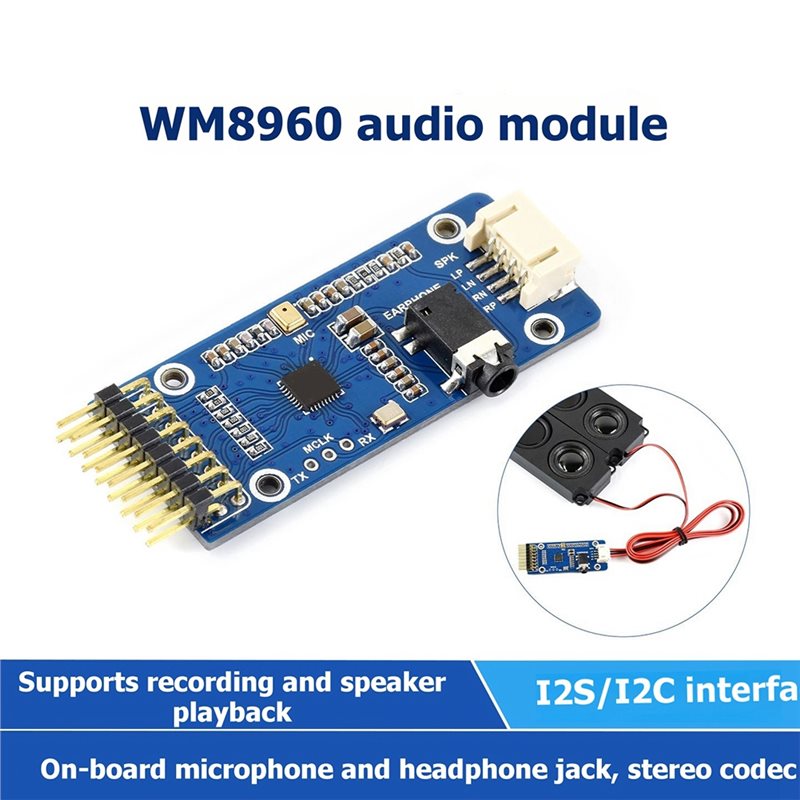 WM8960, para Raspberry Pi, pan - Pi Display reseña y precio