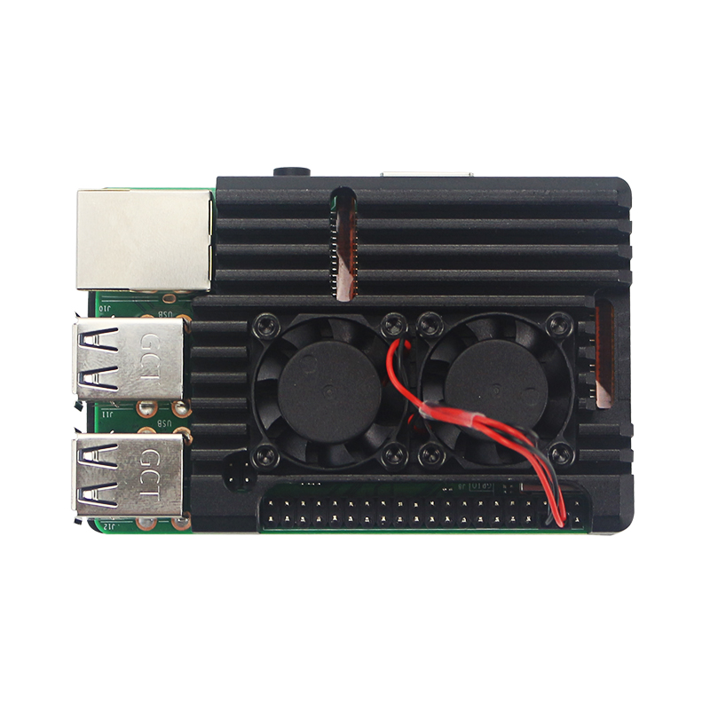 Raspberry Pi 3B+ 3B Caja de al - Pi Cooler reseña y precio